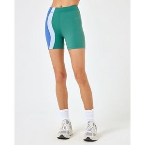 L*SPACE Make Waves Active Wear Shorts in Cypress M